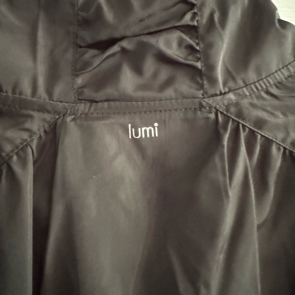 NWT Black Windbreaker Lumi Collective - Picture 3 of 7